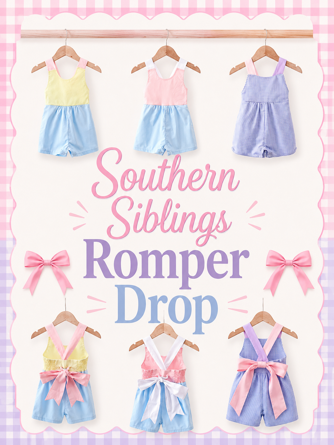 Romper and sunsuit drop