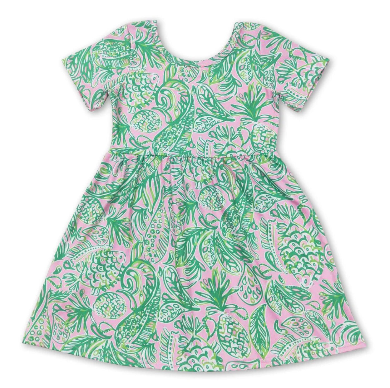 Fish watercolor dress
