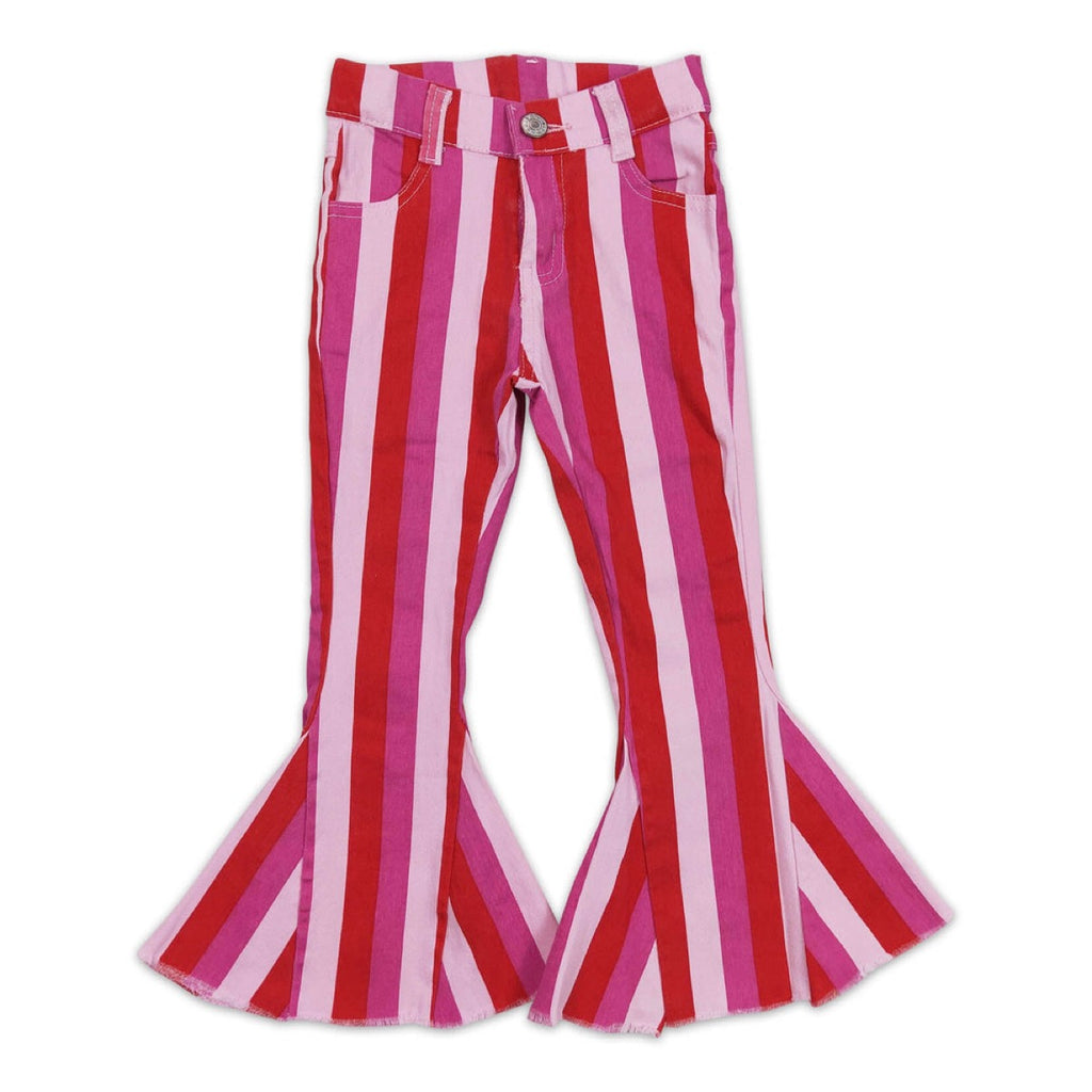 Striped jeans