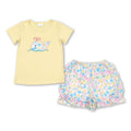 Whale girls shorts set