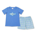 Shark boys shorts set