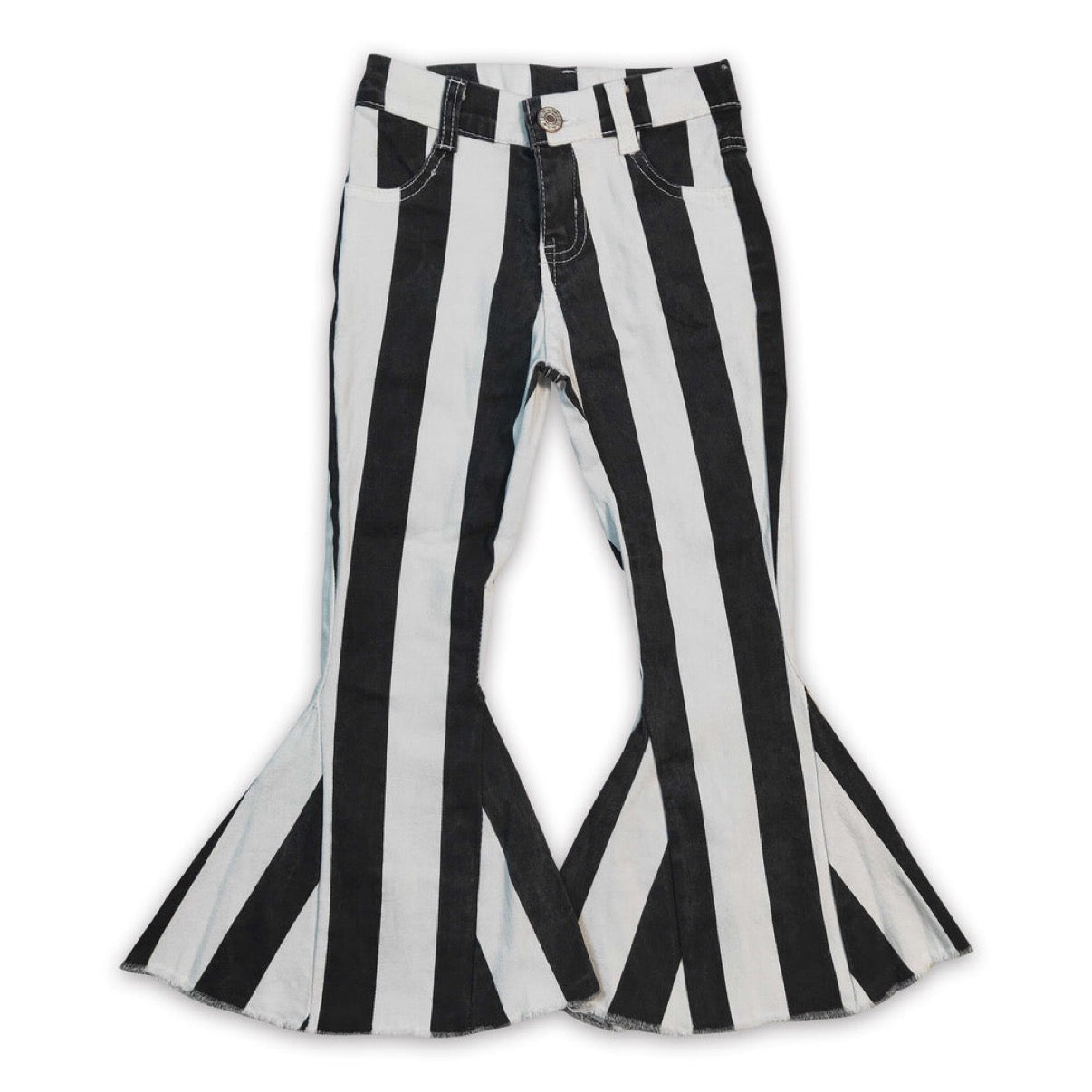 Striped jeans