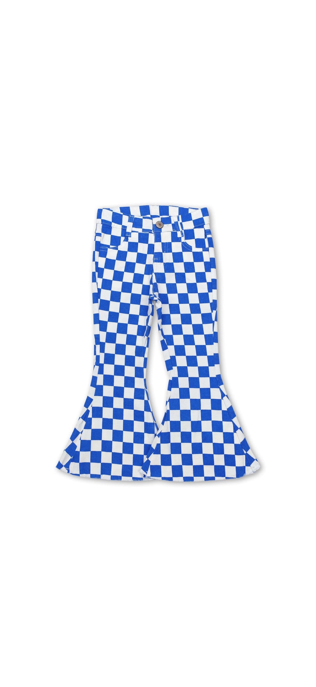 Checkered jeans
