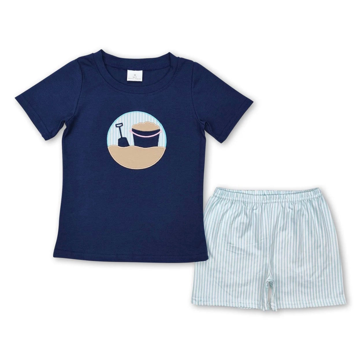 Sand pail boys shorts set
