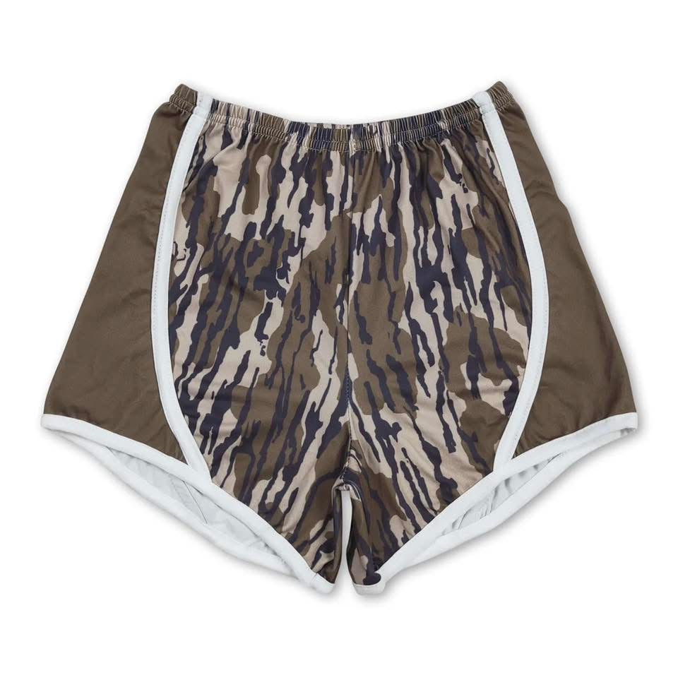 Bottomland patchwork girls shorts