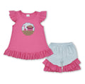 Sand pail girls shorts set
