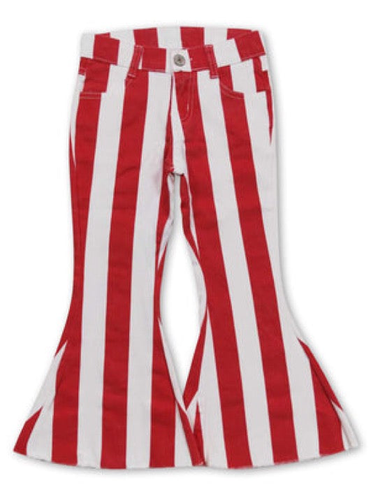 Striped jeans