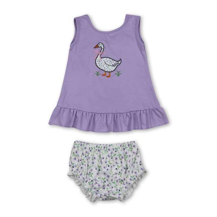 Goose diaper set
