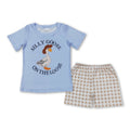 Silly goose shorts set