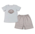 Shell boys shorts set