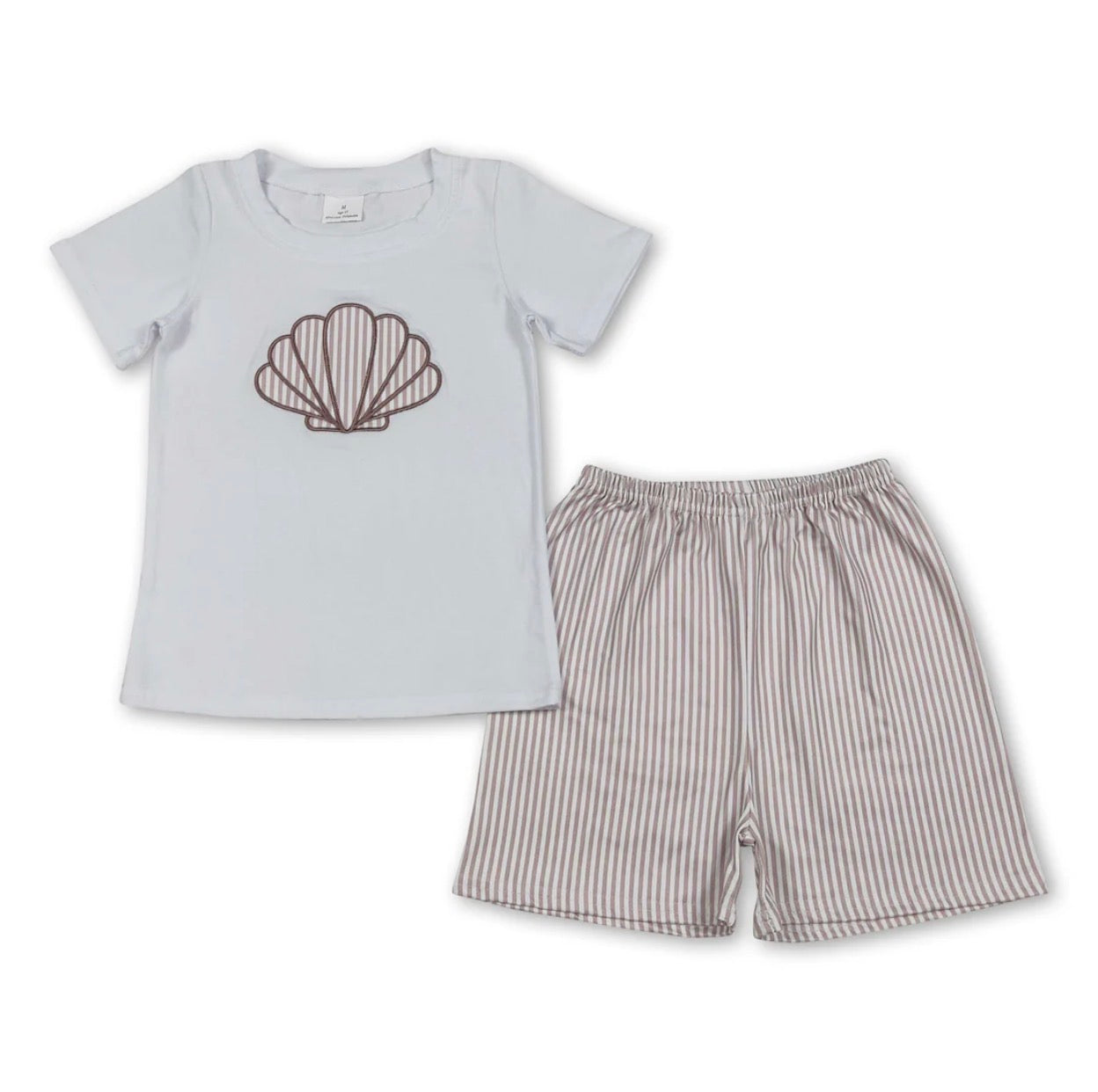 Shell boys shorts set