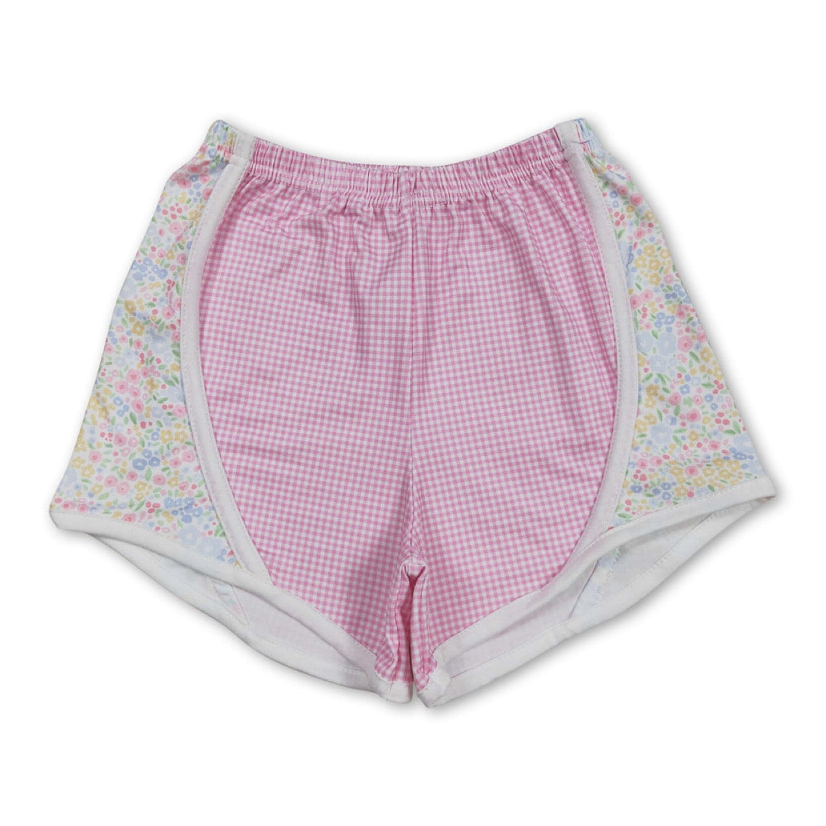 Pink Patchwork shorts